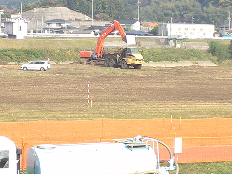25年02月 赤地地区河道掘削工事