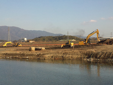 25年02月 赤地地区河道掘削工事