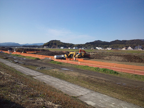 25年02月 赤地地区河道掘削工事