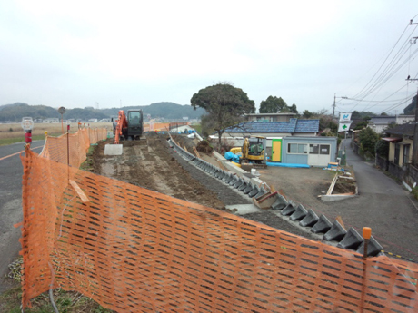 27年05月 勝野下境線歩道設置工事
