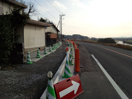 28年03月 勝野下境線歩道設置工事（1工区）