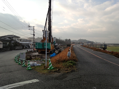 28年03月 勝野下境線歩道設置工事（1工区）