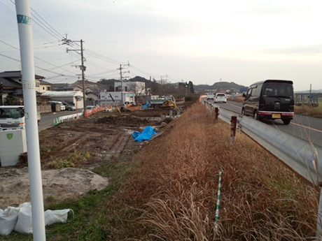 28年03月 勝野下境線歩道設置工事（1工区）