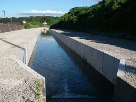 18年03月 第5号県営ため池等整備事業（一般）水路工事